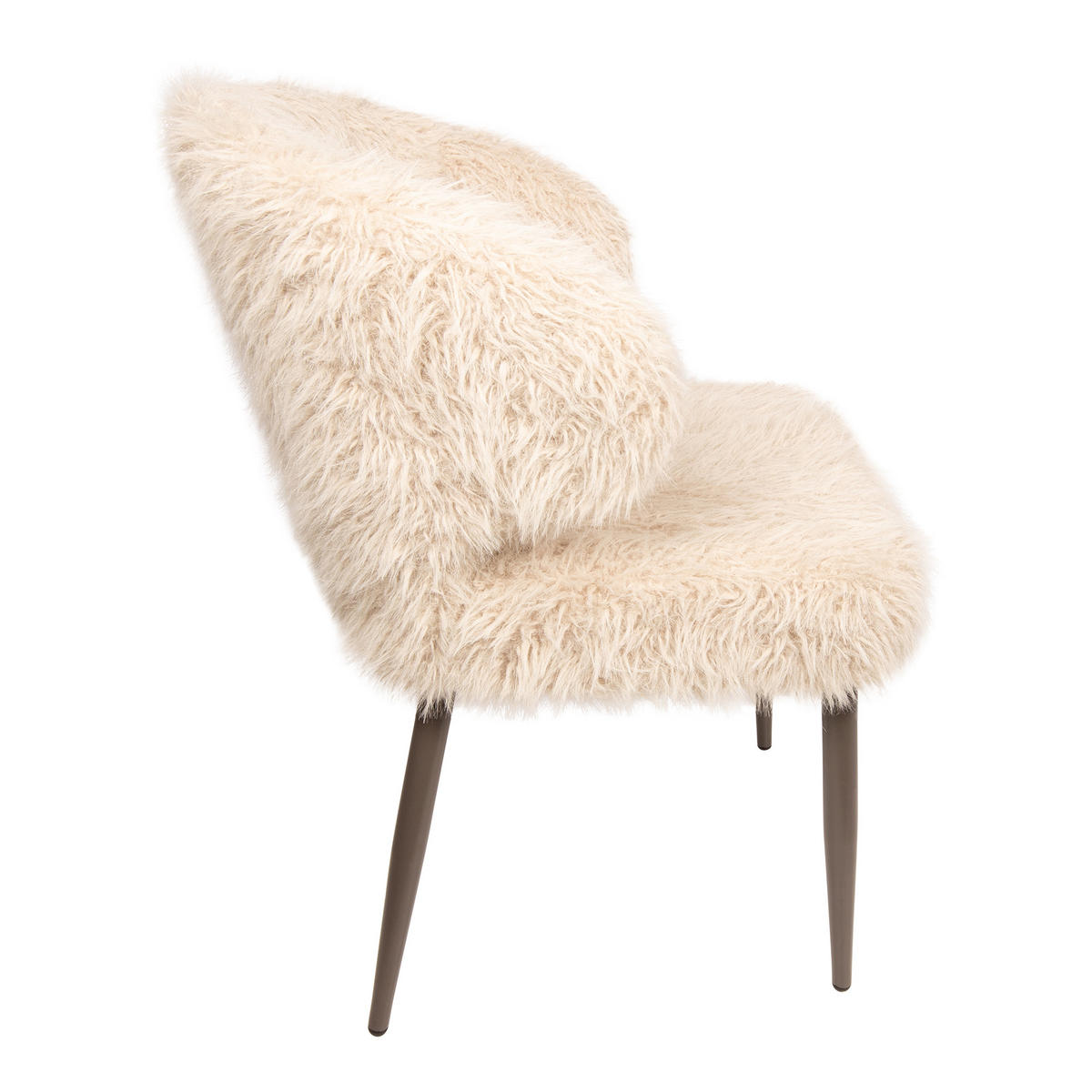 ESSZIMMERSTUHL Ares Beige 61/61/83cm - Beige, Textil (61/83/61cm) - PTMD Collection