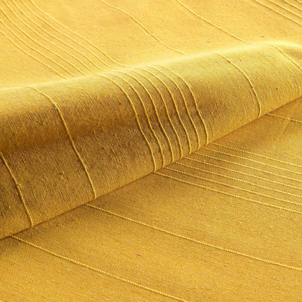 TAGESDECKE Lucile 220/240 cm - Gelb, Naturmaterialien (220/240cm) - Douceur d´intérieur