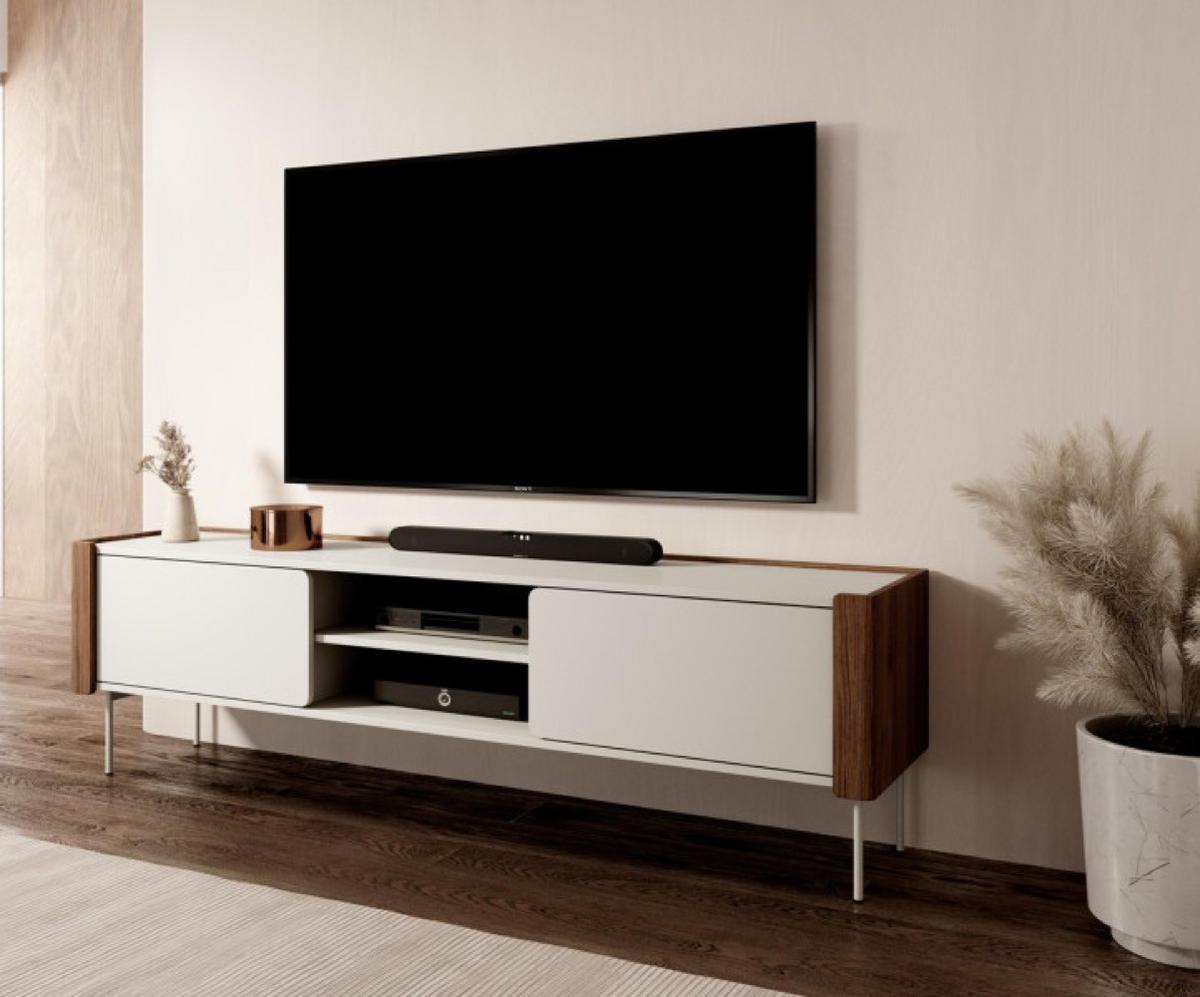 TV-SCHRANK Weiß Wrapso - Multicolor, Holzwerkstoff (180/52.4/39.5cm) - Sepro Meble