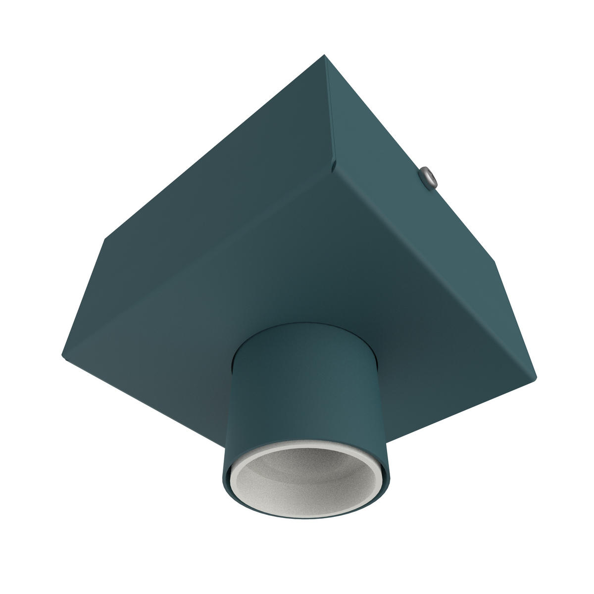 DECKENLEUCHTE - Blau, Metall (10/10/7.5cm) - Lumicom