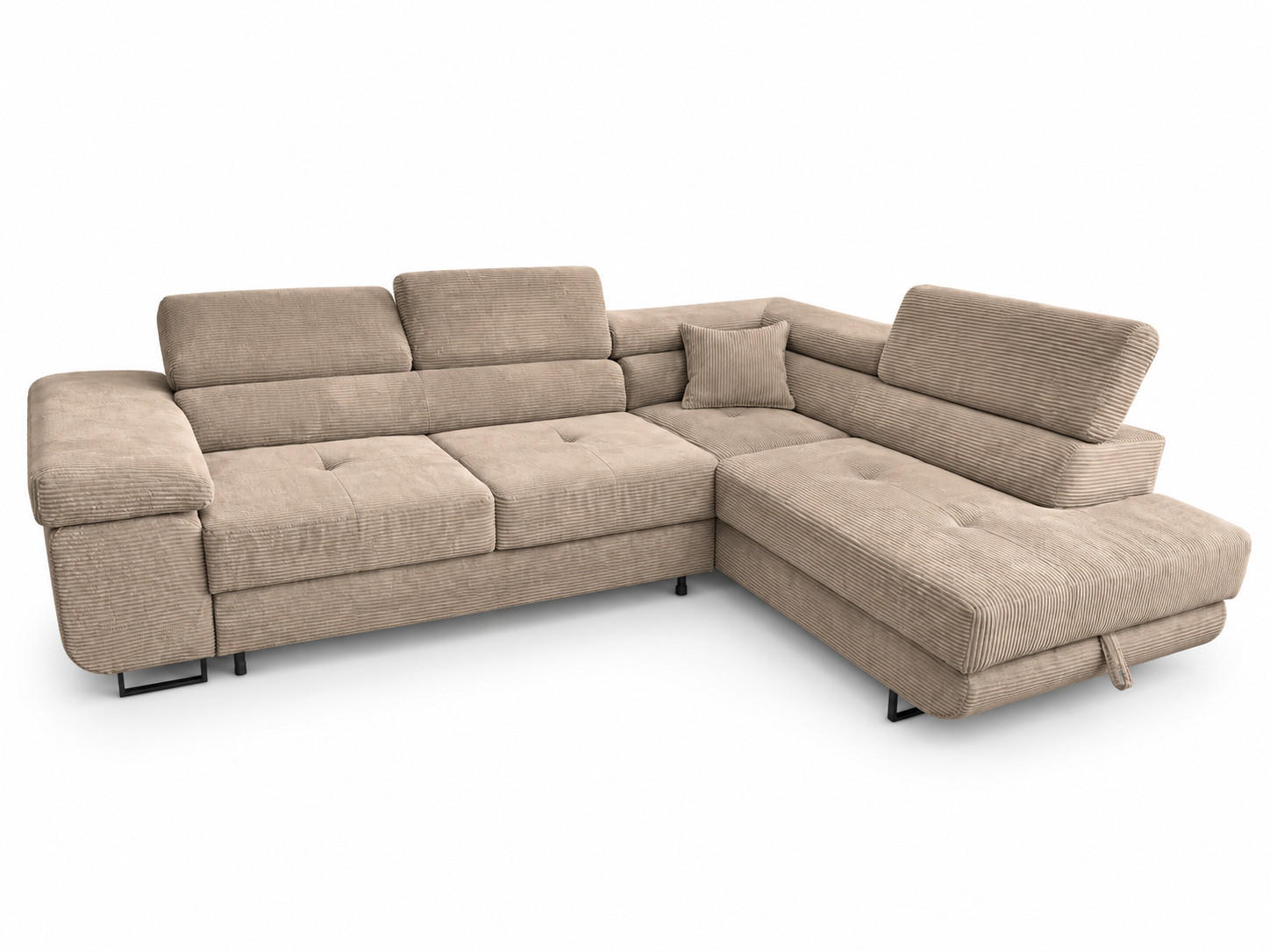 KS Home Concept Ecksofa Cappuccino 275x205 cm