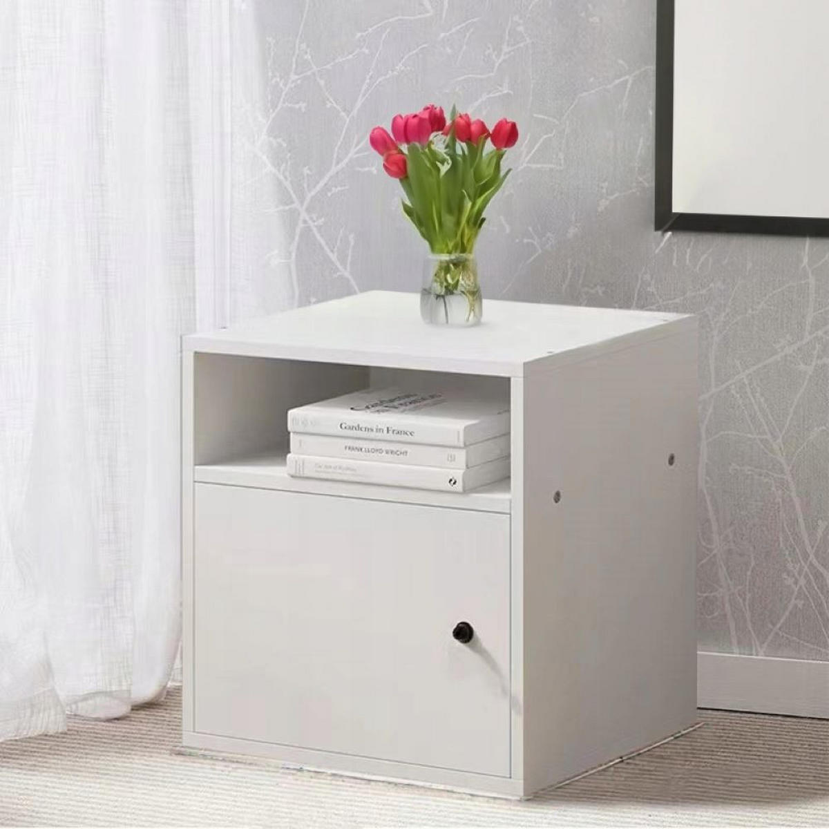 BÜCHERREGAL, weiß 40/34/56 cm - Weiß, Holzwerkstoff (40/56/34cm) - Rebiko