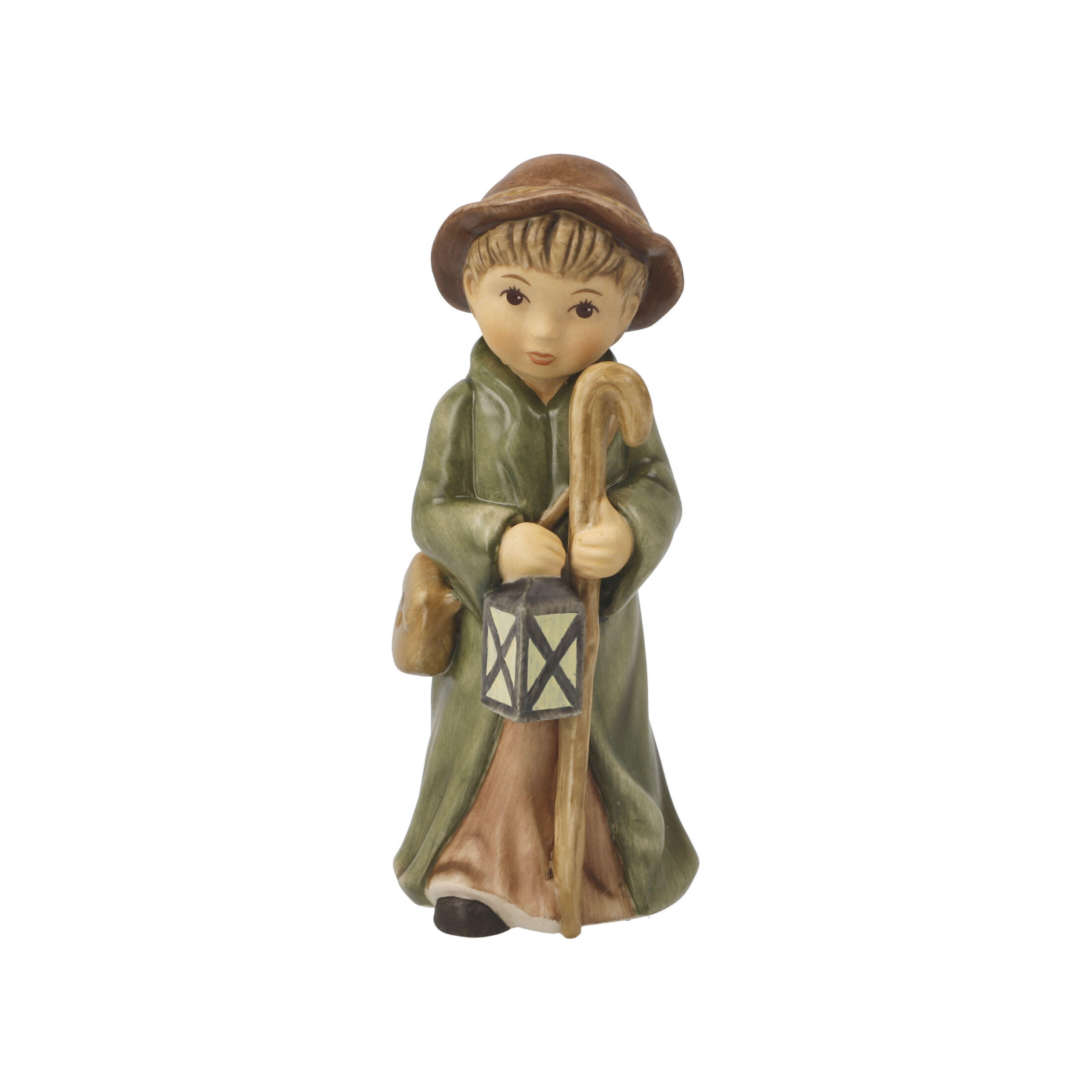 DEKOFIGUR Hirte, Krippenfigur, Steingut, Bunt, 11.5 cm - Multicolor, Keramik (5/11.5/5cm) - Goebel