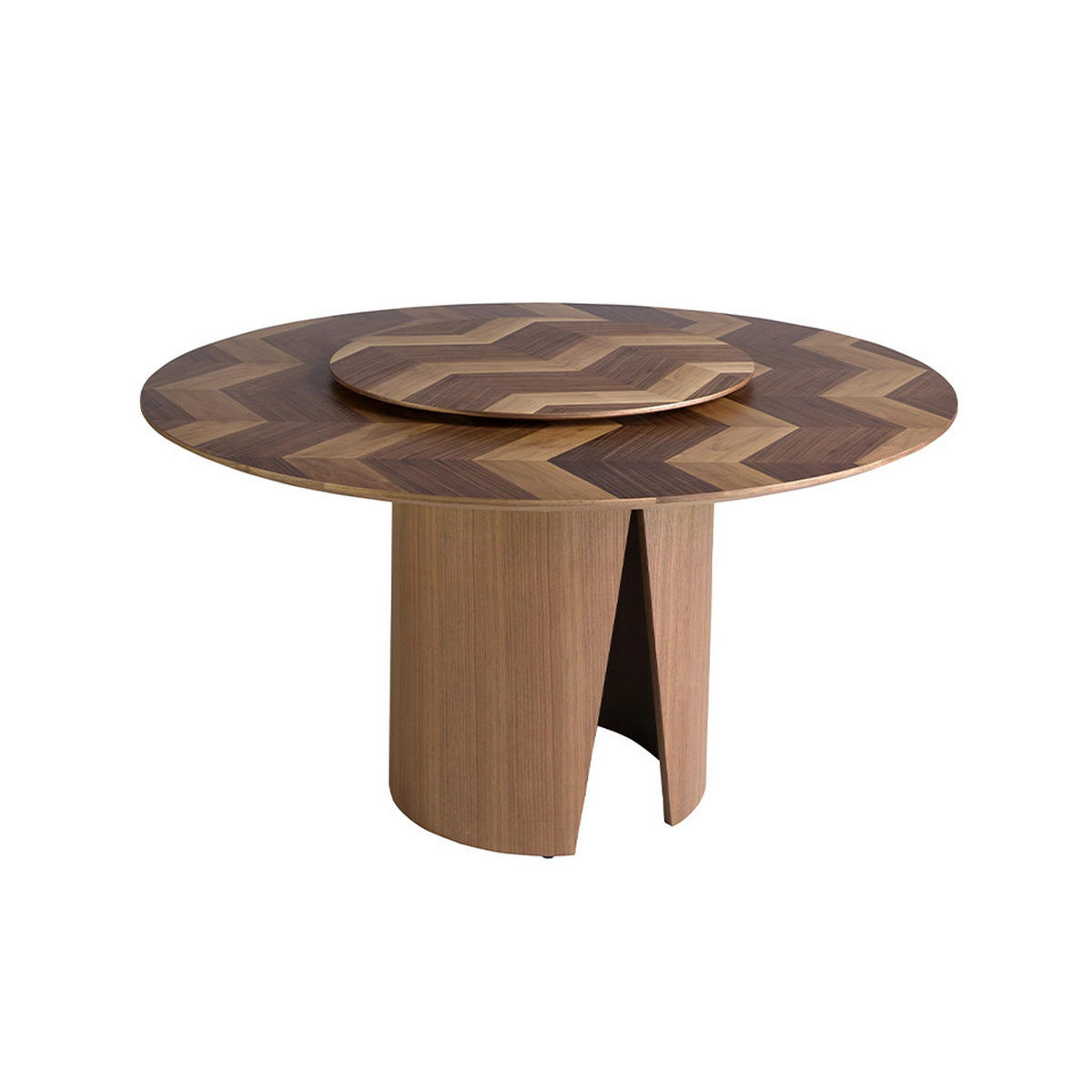ESSTISCH Walnuss 150/150/76 cm - Walnussfarben, Holz (150/150/76cm) - ANGEL CERDA