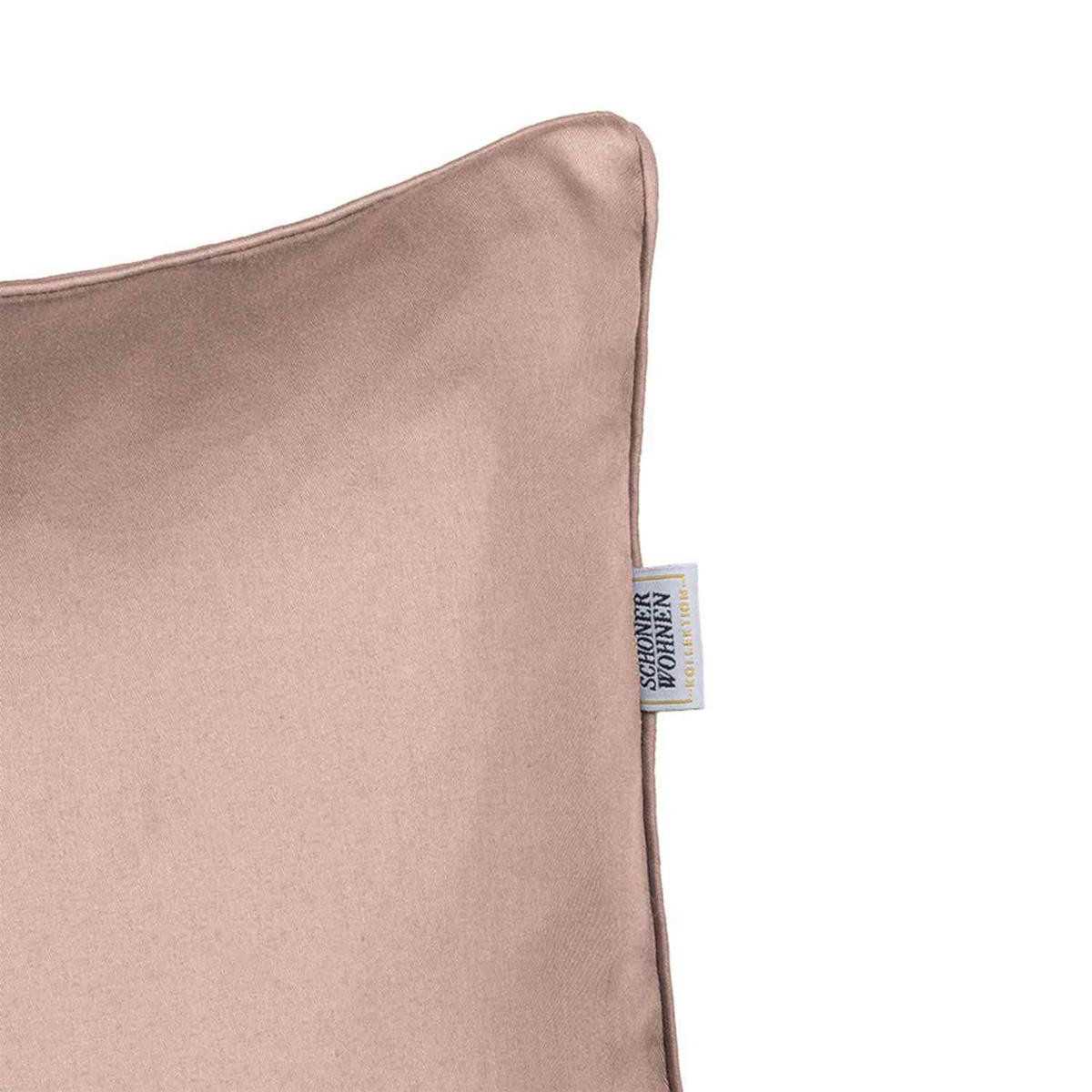 KISSENBEZÜGE PURE - Taupe, Textil (40/80cm) - Schöner Wohnen