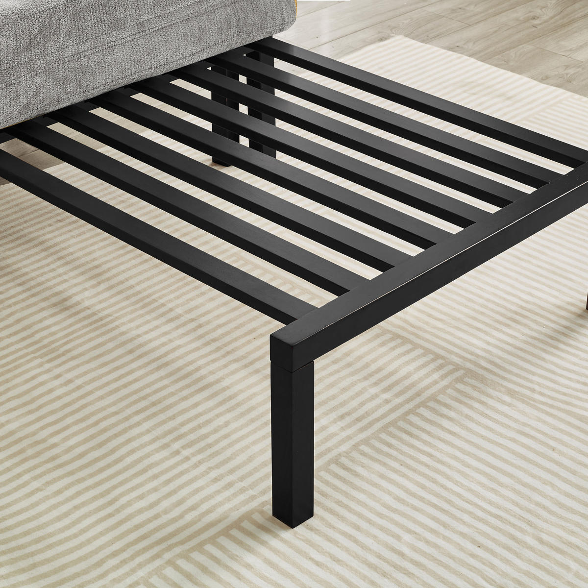 SCHLAFSOFA DE-35084 Hellgrau - Hellgrau, Holz (81/64/176cm) - ComfortXL