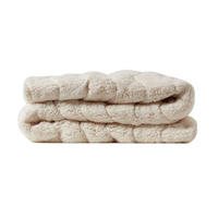 FLEECE-MATRATZENTOPPER 135/190 cm, weich & wärmend - Weiß, Textil (135/190cm) - Homescapes