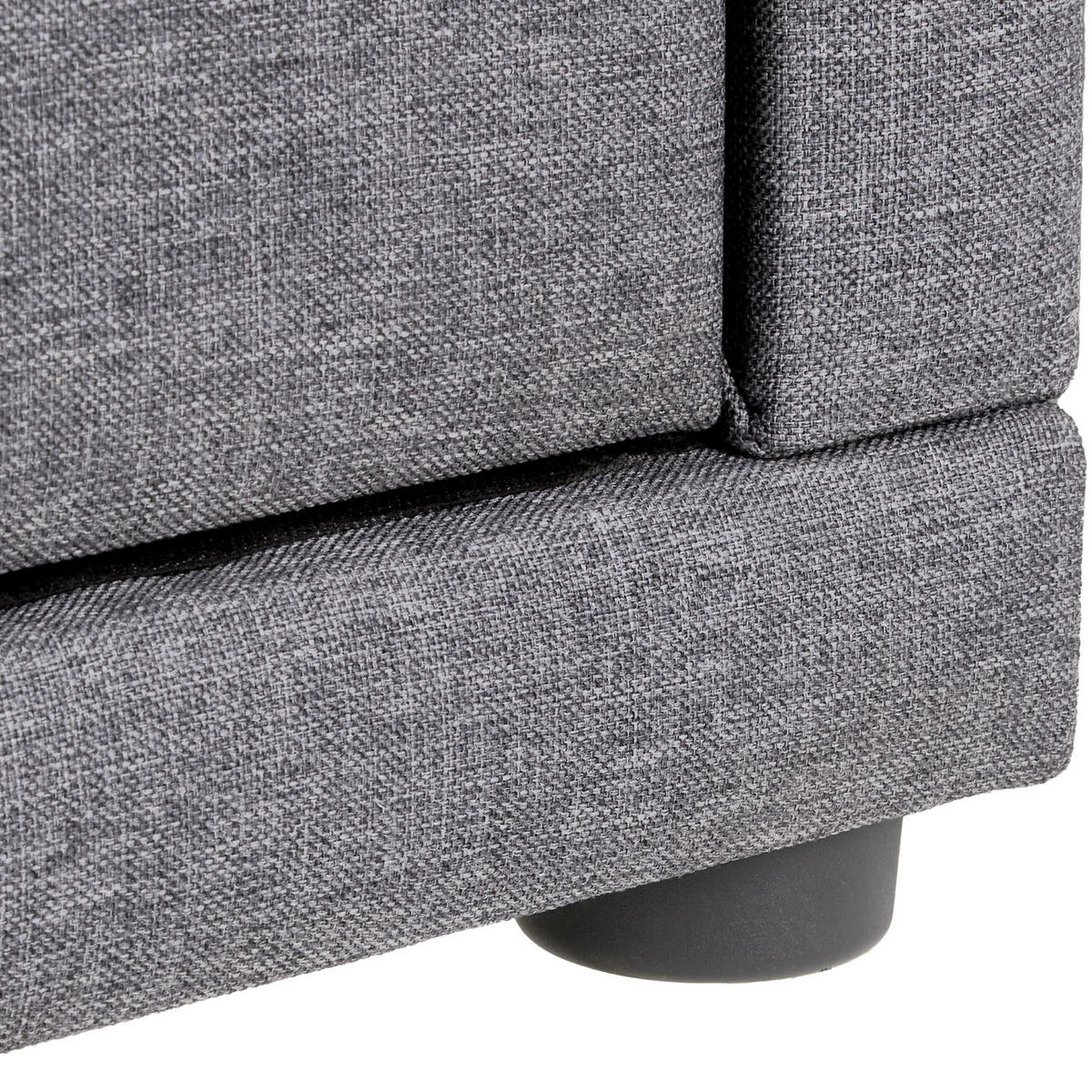 NACHTTISCH grau - Grau, Textil (47/54/29cm) - Homestyle4u