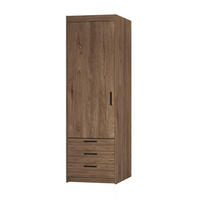 DREHTÜRENSCHRANK ELENORA 59,9/190,5/53cm 1-türig Braun - Braun, Holzwerkstoff (59.9/190.5/53cm) - MASSENO