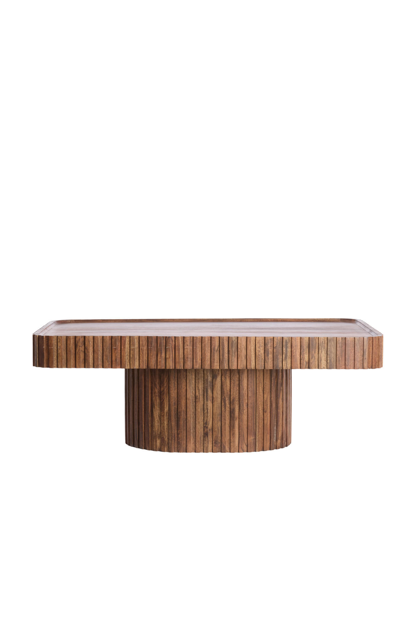 COUCHTISCH Kyoto Braun 120/70/42 cm - Dunkelbraun, Holz (120/70/42cm) - Light & Living