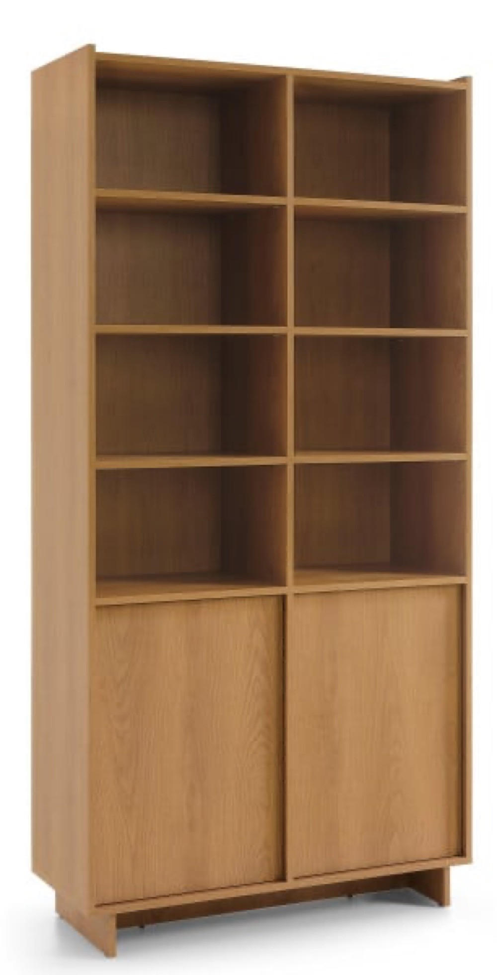 REGAL Eiche R98 98x39 cm Aus Holzwerkstoff Fuer Wohnzimmer - Eichefarben, Holzwerkstoff (98/201/39cm) - Sepro Meble