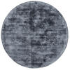 LUXUS DESIGNER TEPPICH ROMA RUND - Anthrazit, Textil (120/120cm) - Pergamon