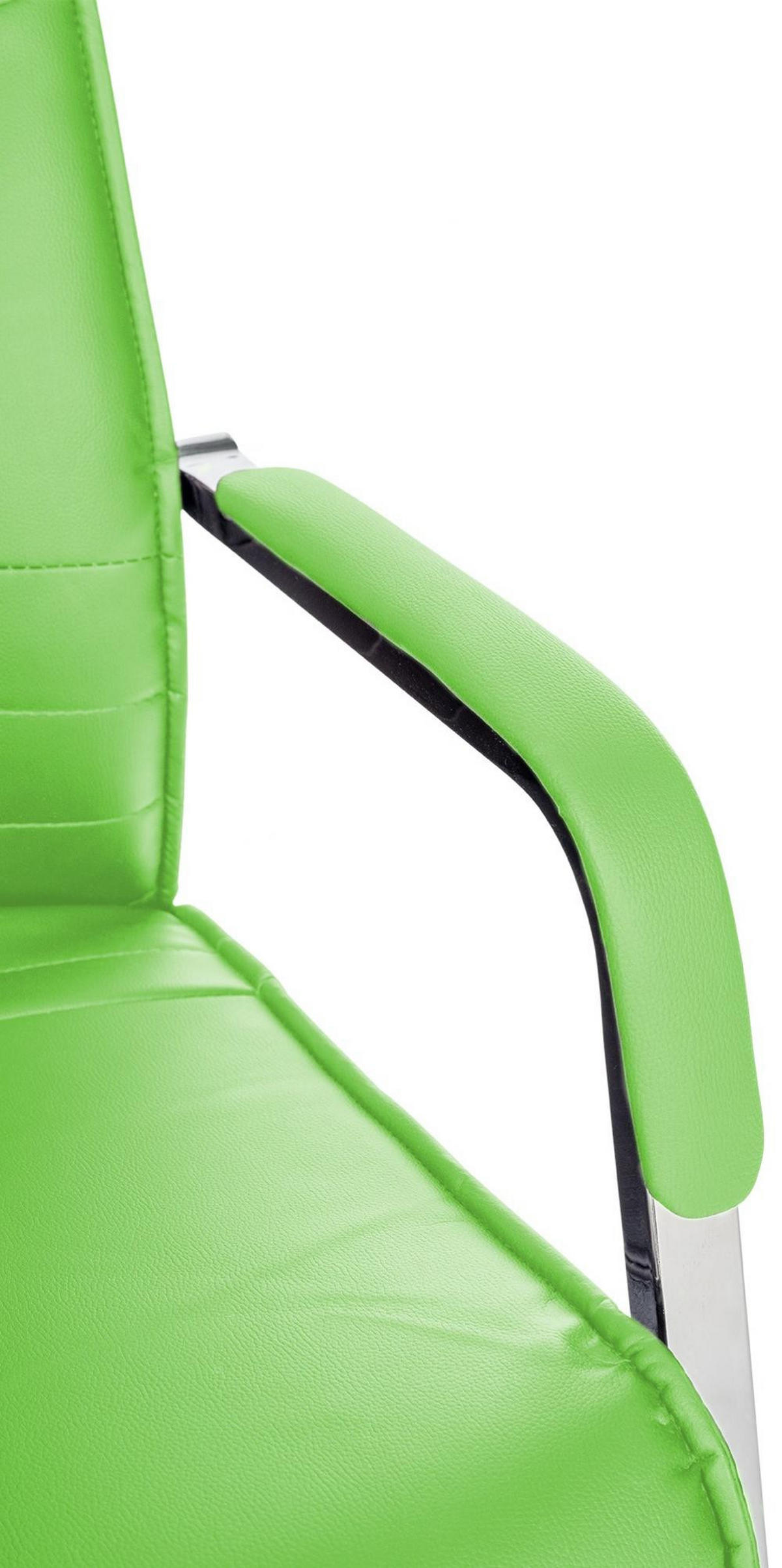 SCHWINGSTUHL Lederlook Grün - Grün, Textil/Metall (55/88/60cm) - CLP