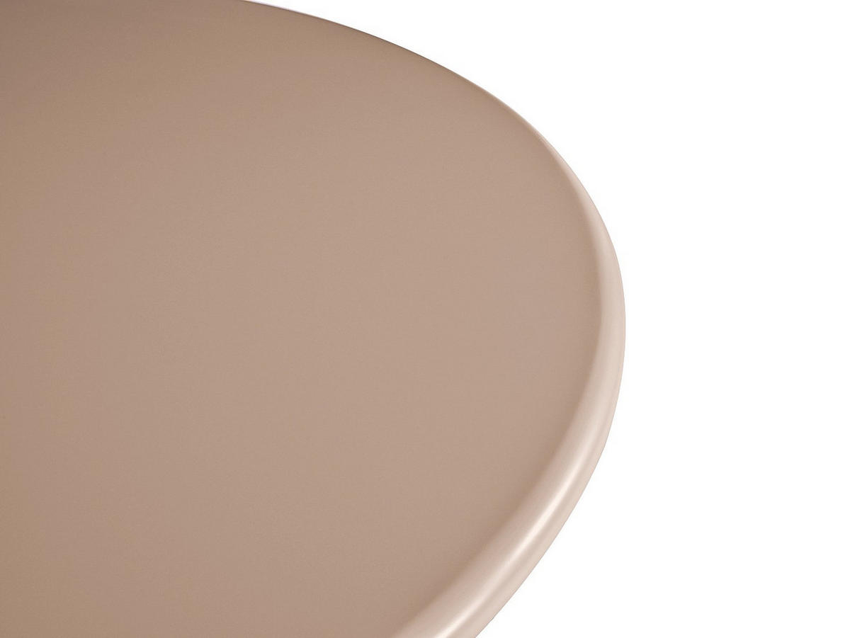 TISCH ohne Ausziehfunktion - 4 -Sitzer - MDF - braun, taupe - LUKAVO - Braun, Holz (120/120/76cm) - Vente-Unique