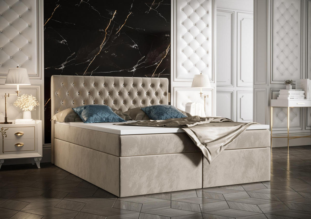 BOXBETT Monett Beige 140x200 cm - Beige, Textil (140/200cm) - B&B Home