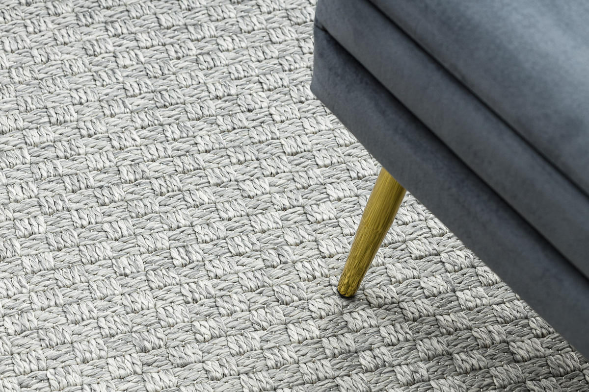 TEPPICH Origi 155/220 cm - Grau, Textil (155/220cm) - rugsX