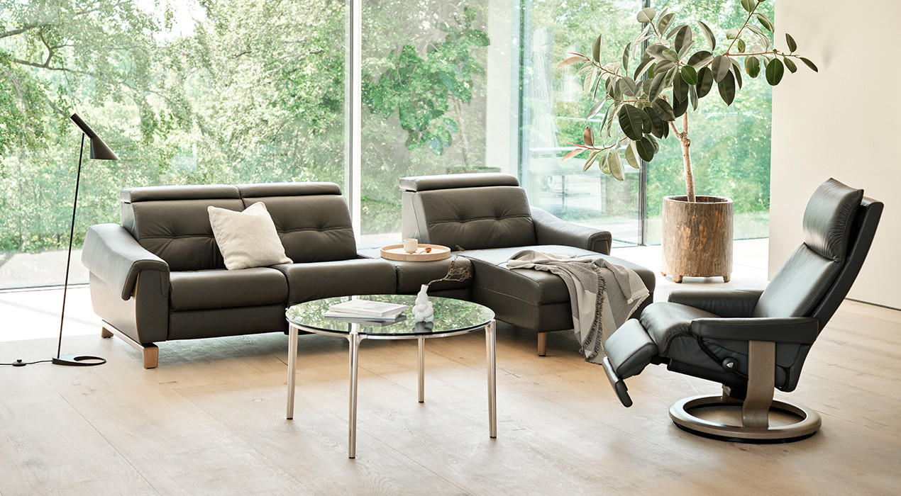 Stressless store EKORNES 3-Sitzer Couch an Liebhaber abzugeben