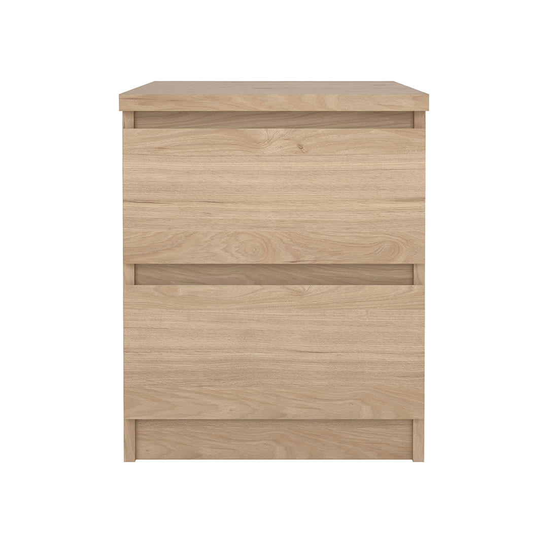 NACHTTISCH, Naia, Eiche, Holzwerkstoff, 41 x 50 x 50 cm - Eichefarben, Holzwerkstoff (41/50/50cm) - ebuy24