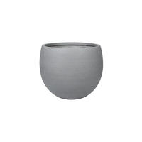 PFLANZTOPF Sandro grau | 28X23 - Grau, Kunststoff (23cm) - aplanta