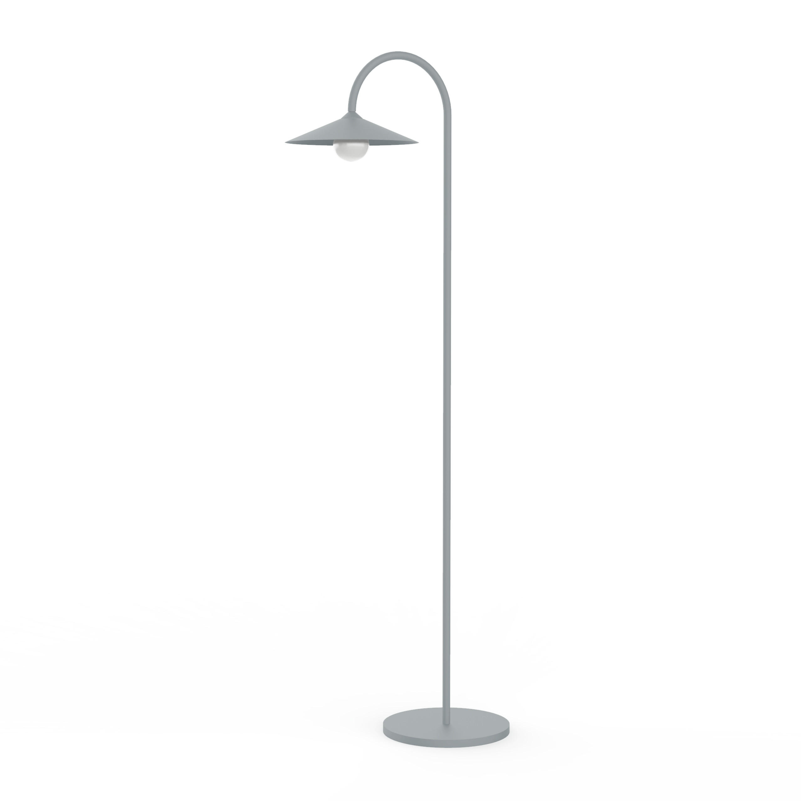 Lumicom Stehleuchte Grau 75x170x40 cm