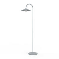 STEHLEUCHTE - Grau, Metall (40/75/170cm) - Lumicom