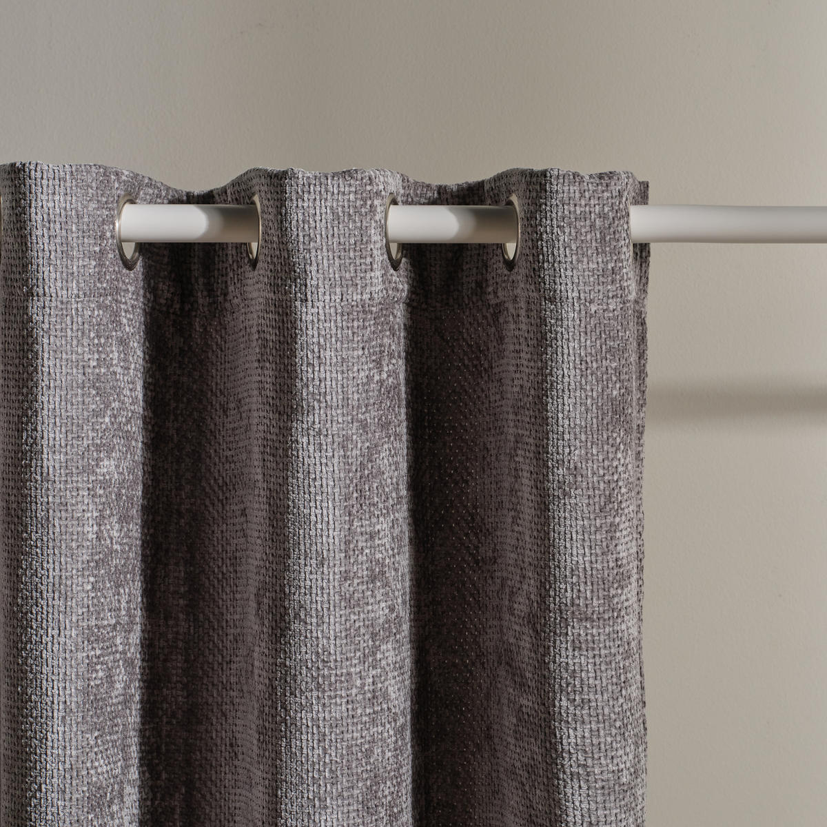 VORHANG Leila - Dunkelgrau, Textil (140/1/250cm) - home&you