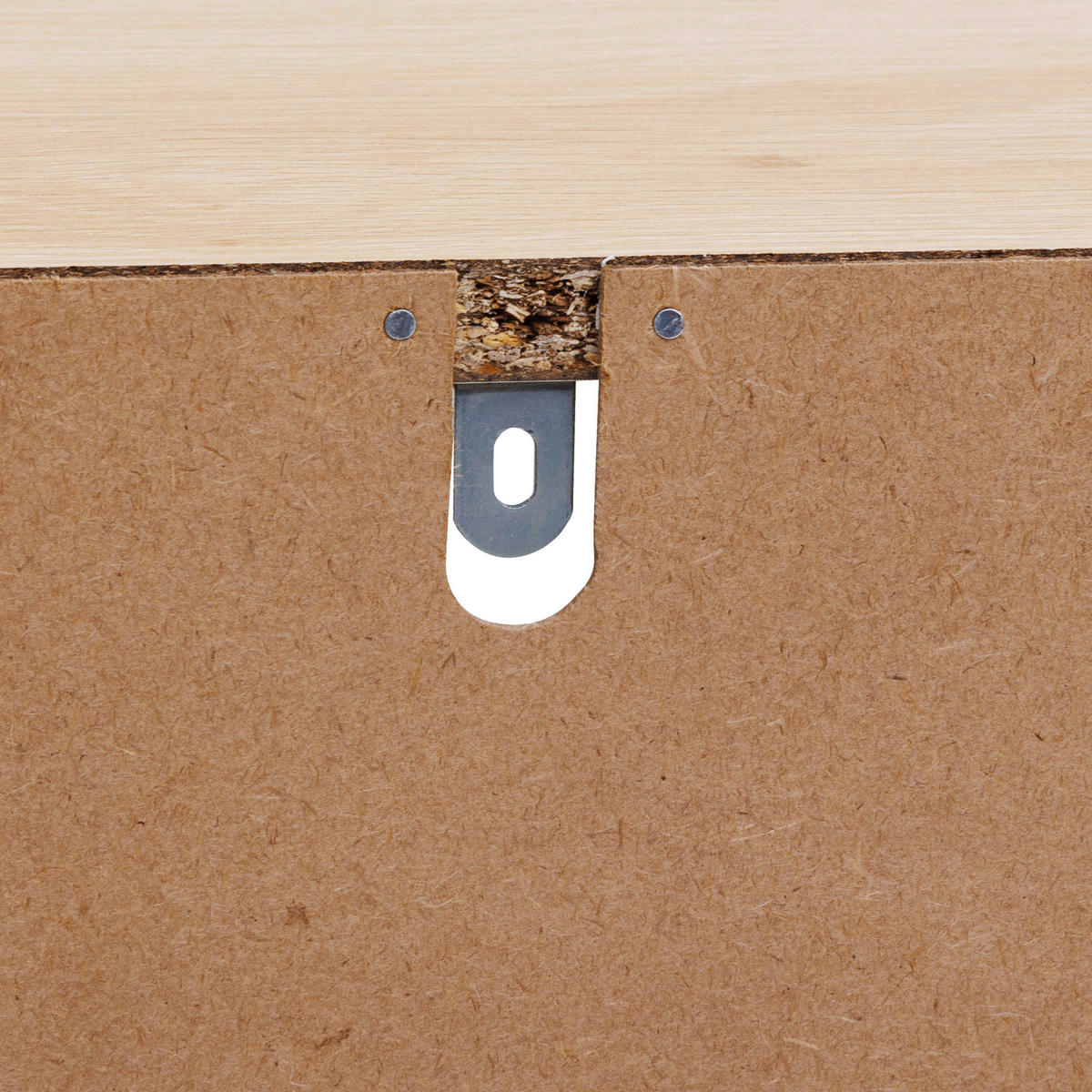 BADSCHRANK stehend Abana 30/30/80 cm - Braun, Holzwerkstoff (30/80/30cm) - 5five Simply Smart