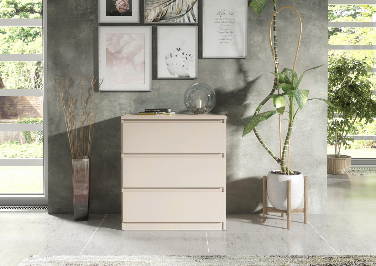 KOMMODE Kaschmir 70/79/39 - Kaschmir, Holzwerkstoff (70/79/39cm) - RAUMHIRSCH FURNITURE