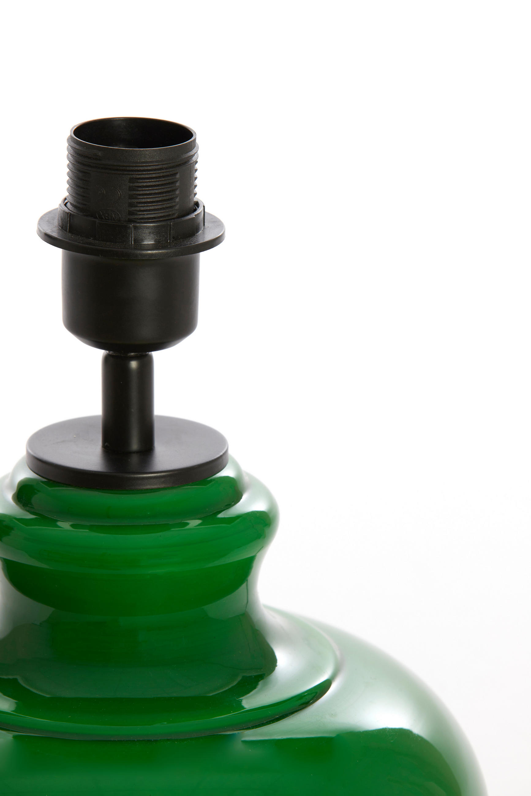 LAMPENFUSS Grün Ø28,5/33 cm - Grün, Glas (28.5/28.5/33cm) - Light & Living