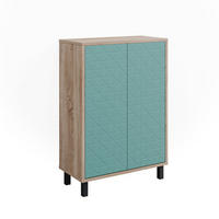 MIDISCHRANK Agasta Mintgrün 56.2 x 83.2 cm - Mintgrün, Holzwerkstoff (56.2/83.2/28cm) - Vicco