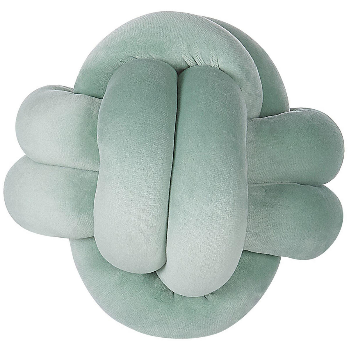 DEKOKISSEN Mintgrün 20/20 cm Malni - Mintgrün, Textil (20/20cm) - Beliani
