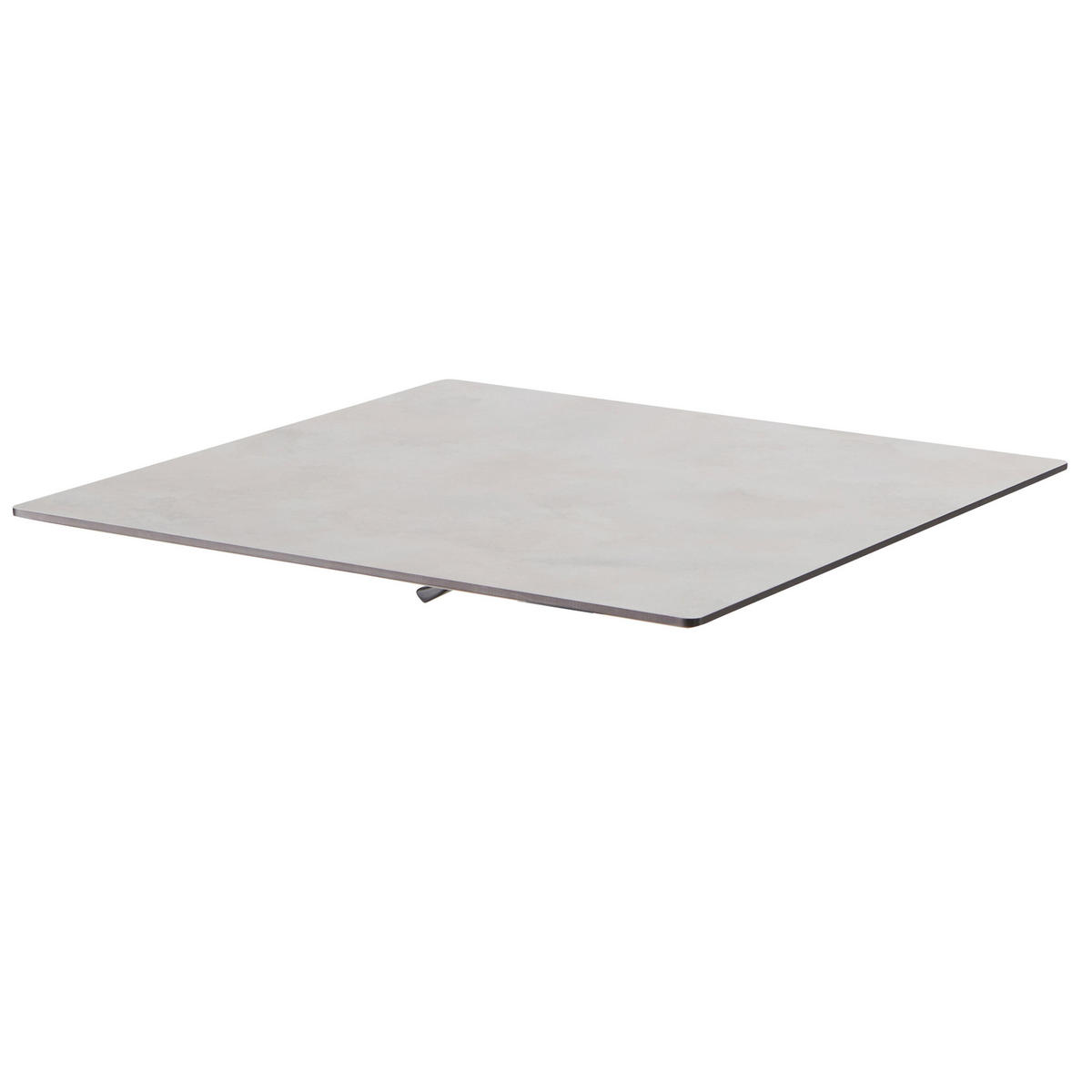 TISCH, Hellgrau - Grau, Holzwerkstoff (70/70/73cm) - Oviala