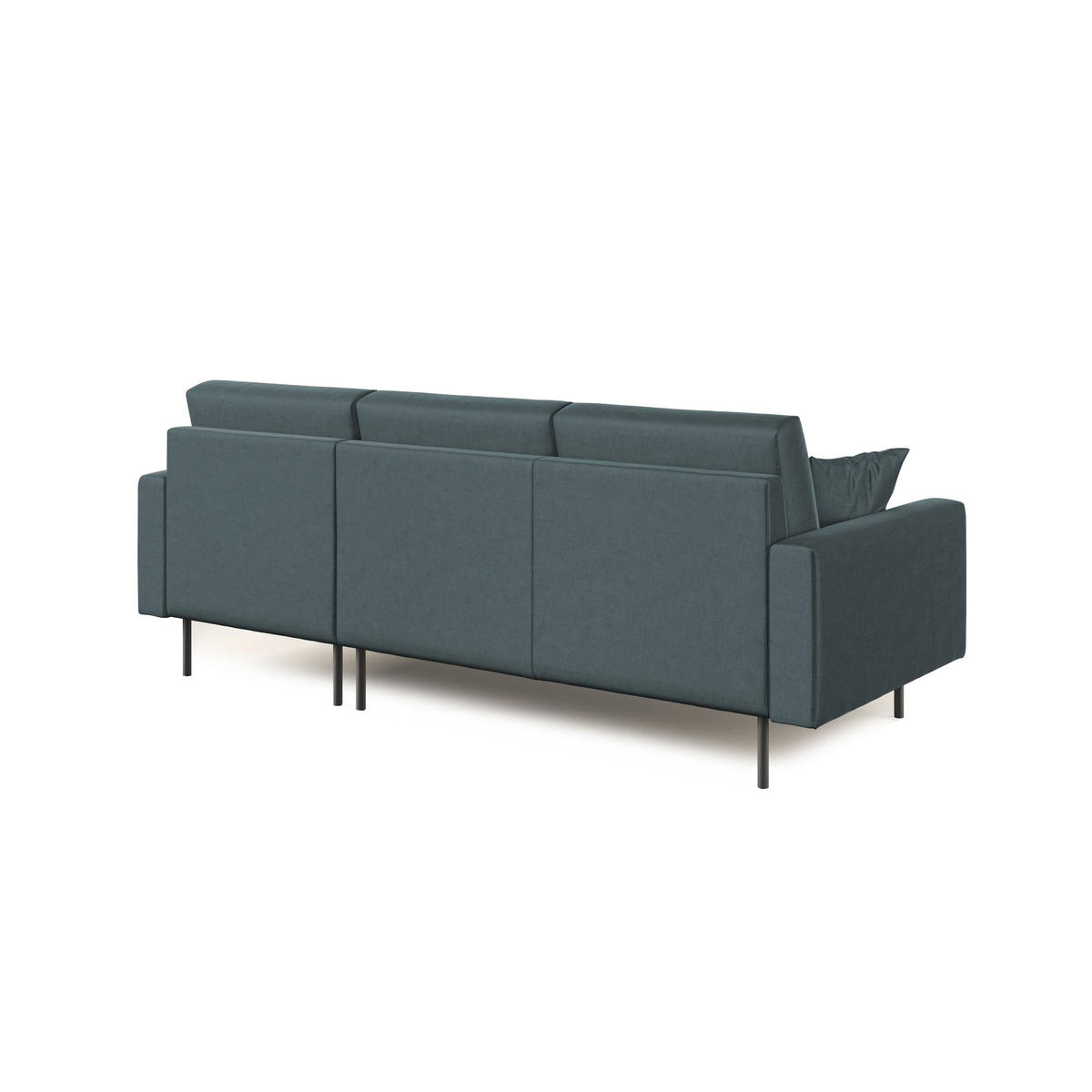 ECKSOFA Arthur - Petrol, Textil (224/91cm) - Divani.store