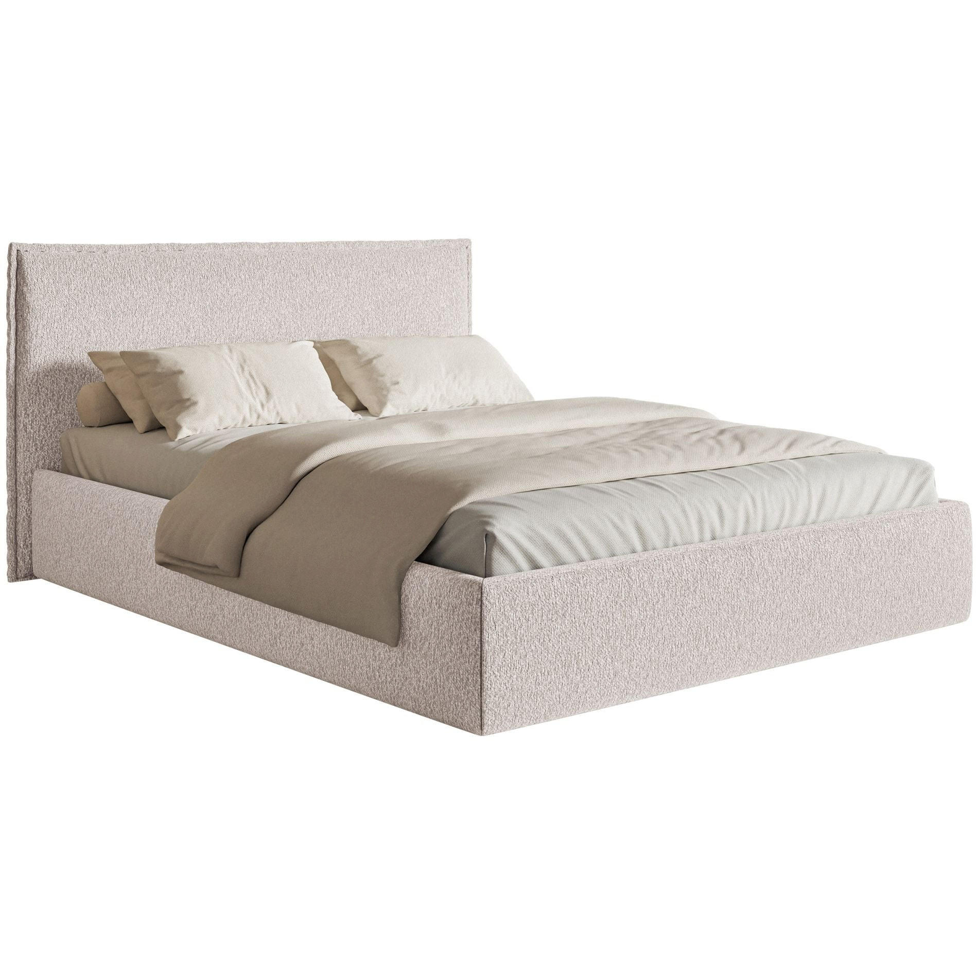 Selsey ČALOUNĚNÁ POSTEL Softie Slim béžová ženylka 140x200