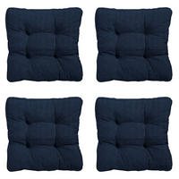 SITZKISSEN Panama 47/47 cm 4er-Set - Dunkelblau, Textil (47/8/47cm) - Madison