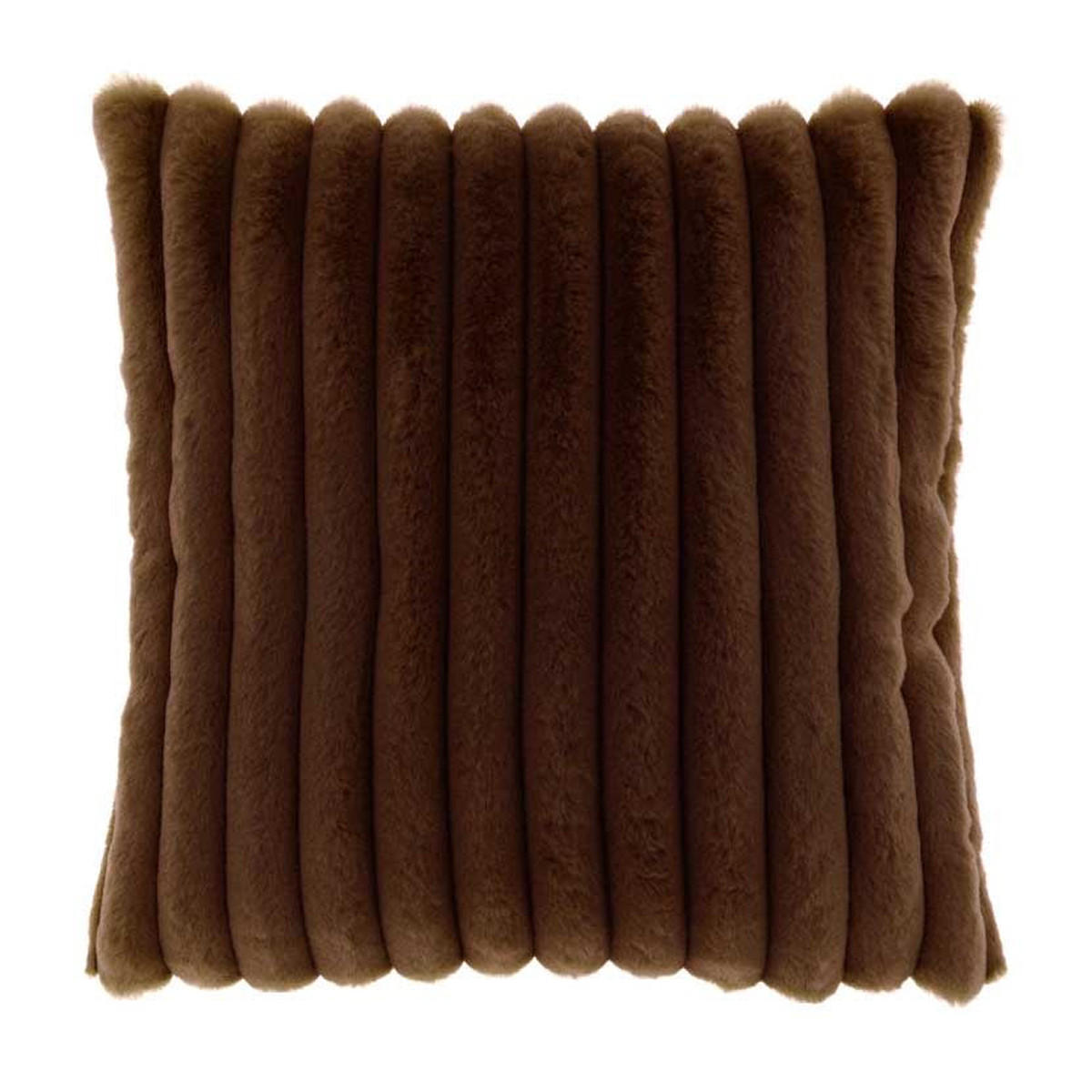 DEKOKISSEN Peppe Braun 45/45/8 cm - Braun, Textil (45/45cm) - Unique Living