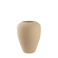VASE Valeria - Weiß - 50/50/64 cm - Weiß, Keramik (64cm) - Light & Living