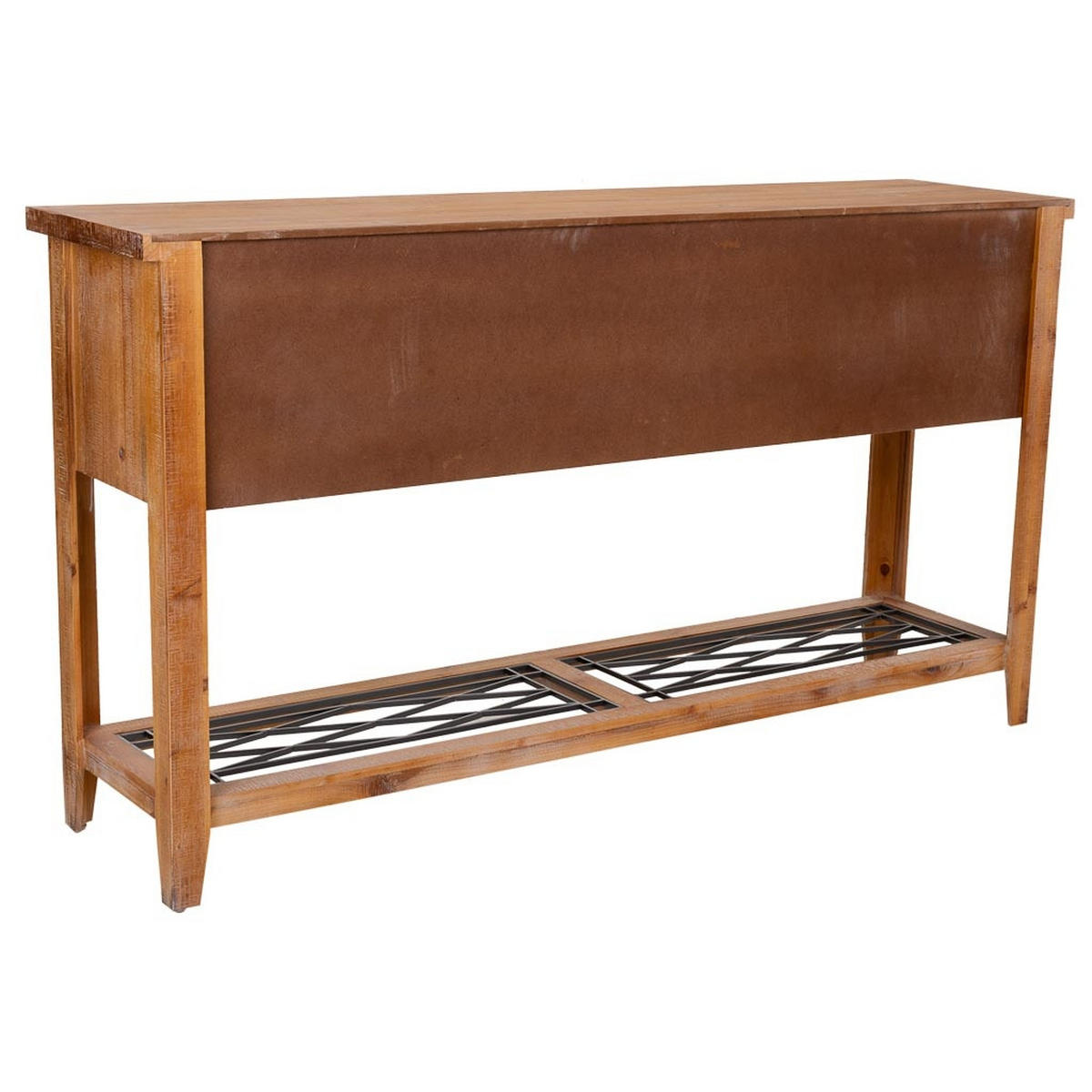 FLURTISCH aus Holz, Braun, 145x36x80 - Multicolor, Holz (36/145/80cm) - Wanderlust