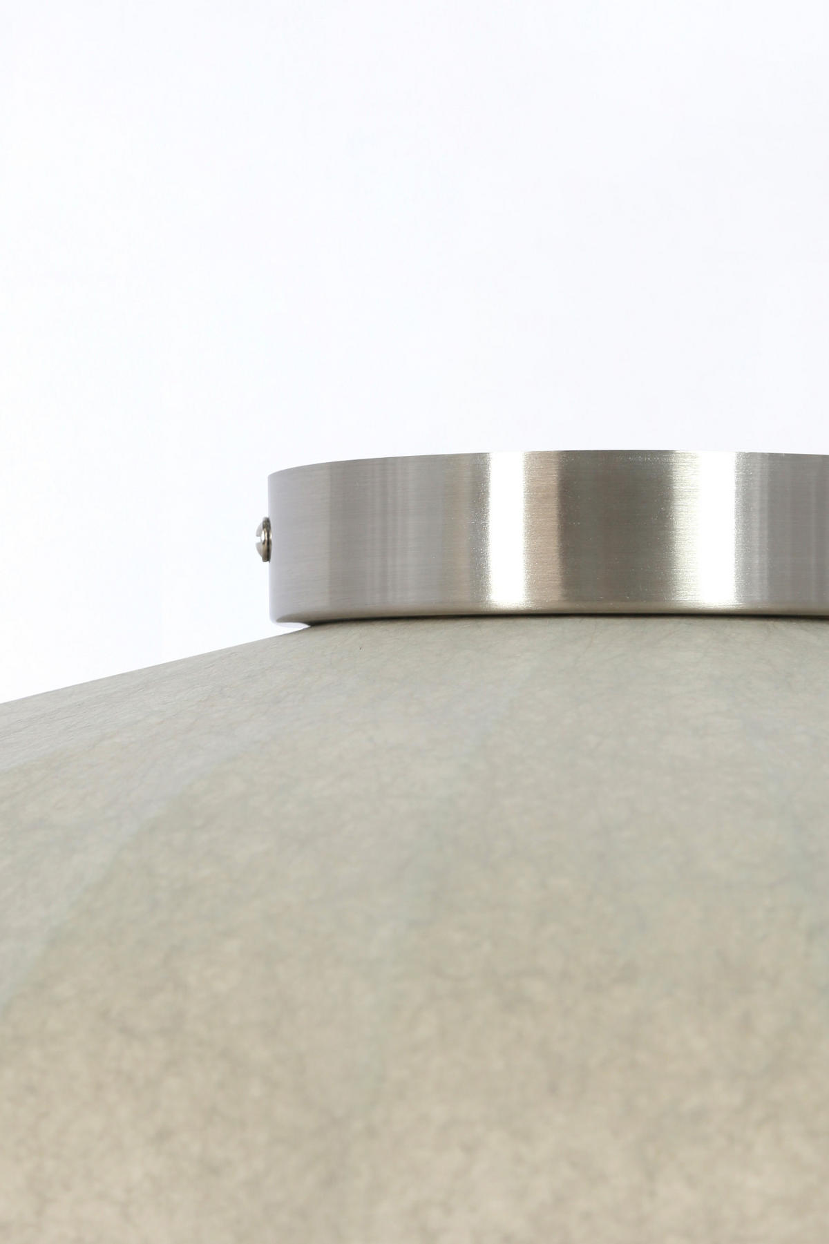 DECKENLEUCHTE Fay Braun Ø40/17,5 cm - Braun, Kunststoff (40/40/17.5cm) - Light & Living