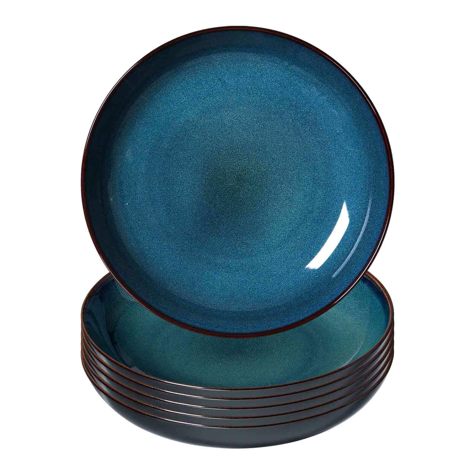 SUPPENTELLER Bali blau ø 14,5 cm 6er Set - Blau, Keramik (23cm) - Ritzenhoff Breker