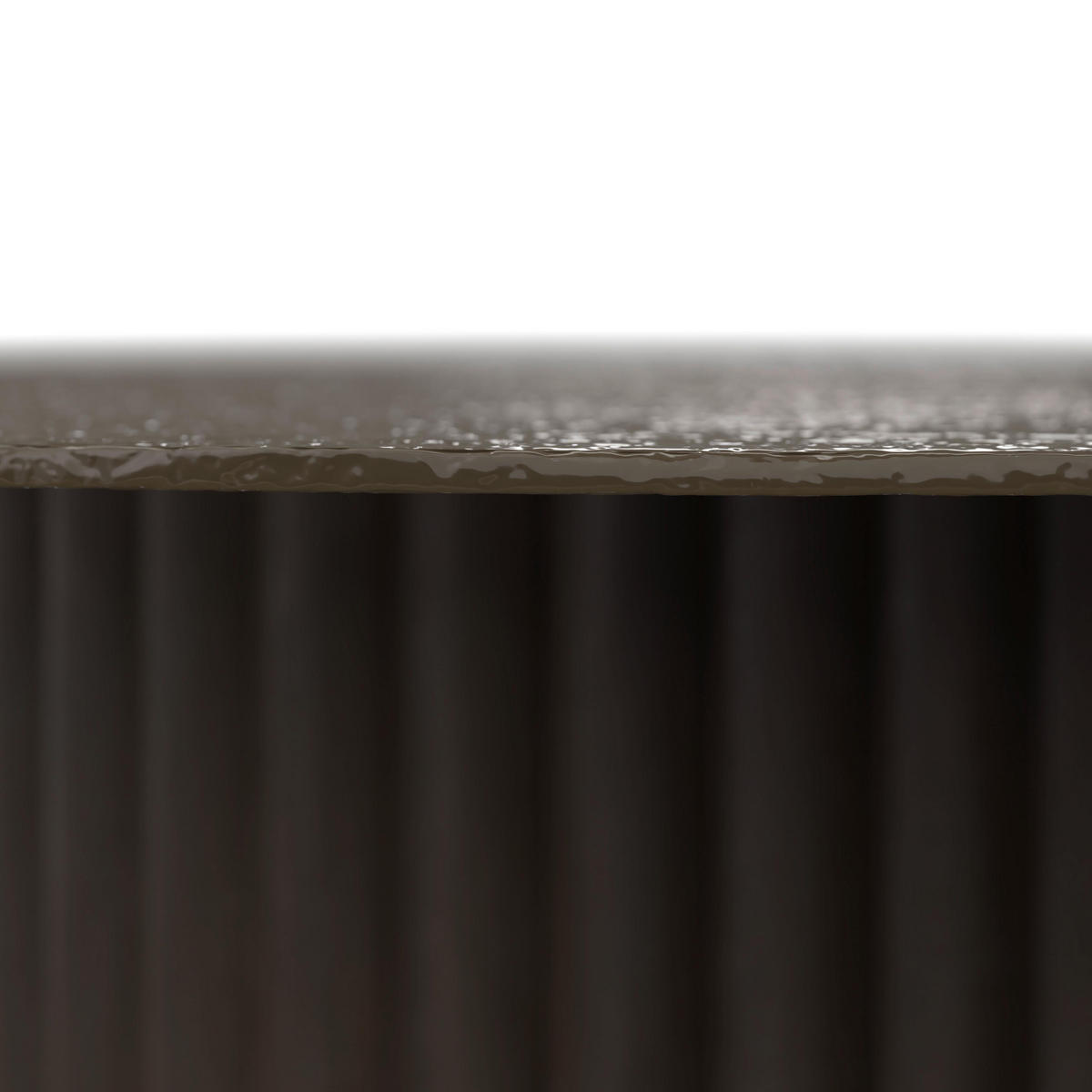 COUCHTISCH Zelia Braun/Walnussfarben MDF rund - Walnussfarben, Holz (80/80/45cm) - Bessagi Home