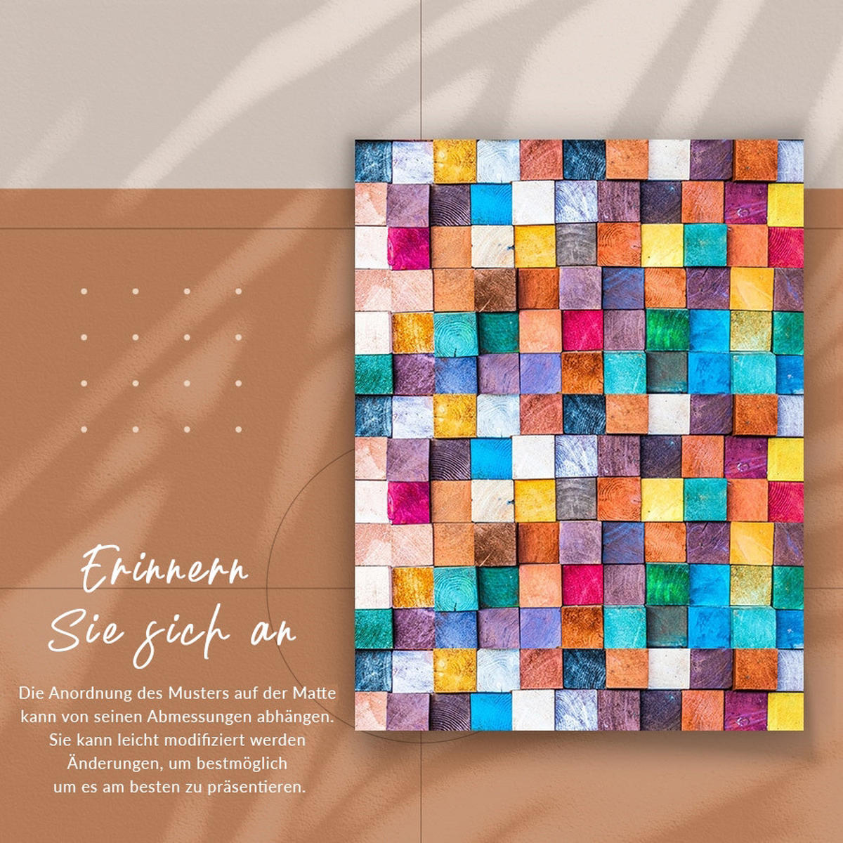 VINYL TEPPICH 150x225 cm Spanische Kacheln - Beige/Multicolor, Kunststoff (150/225cm) - TULUP