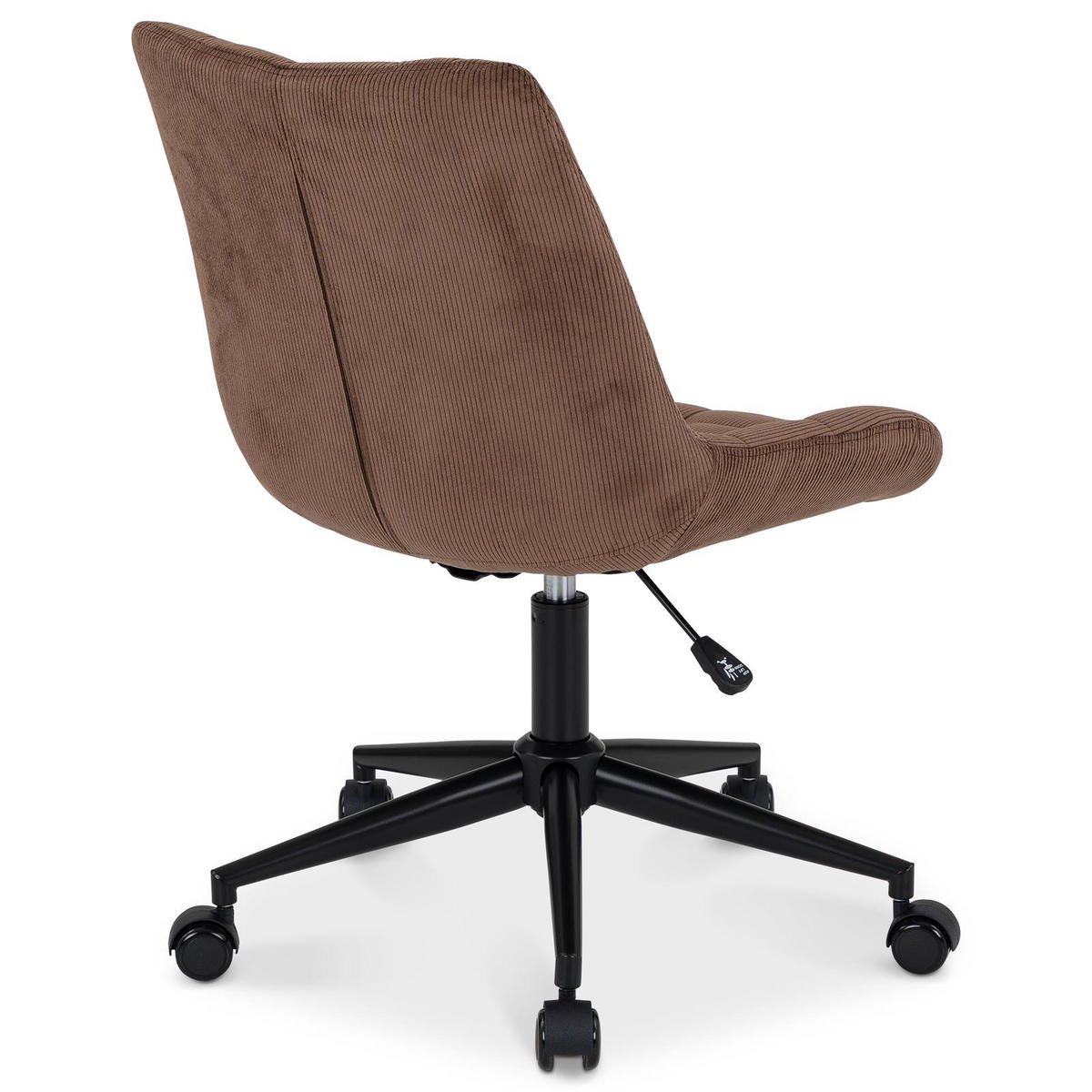 BÜROSTUHL VASILO braun - Braun, Textil (54/80/61cm) - IDIMEX