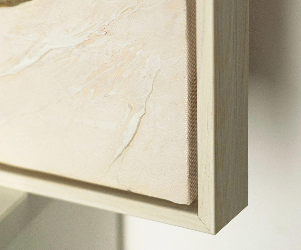GEMÄLDE Natürliche Harmonie Schattenfugenrahmen Beige 7-teilig - Beige, Holz (130/80cm) - YS-art gallery