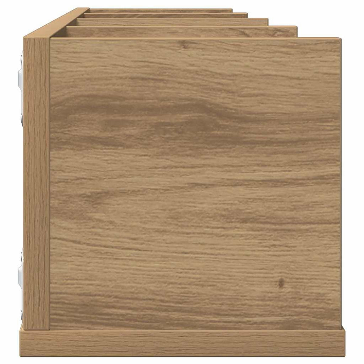 CD-WANDREGAL Artisan-Eiche 100/18/18 Cm Holzwerkstoff - Braun, Holzwerkstoff (18/18/100cm) - vidaXL