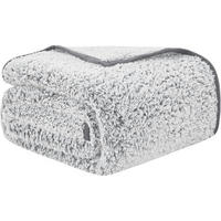 KUSCHELDECKE Sherpa 230 x 270 cm Grau - Grau, Textil (230/270cm)