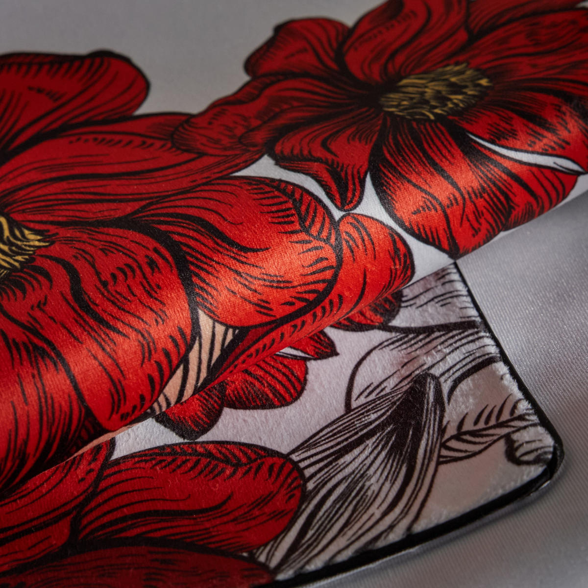 TISCHLÄUFER Verilos - Rot, Textil (180/35/1cm) - home&you