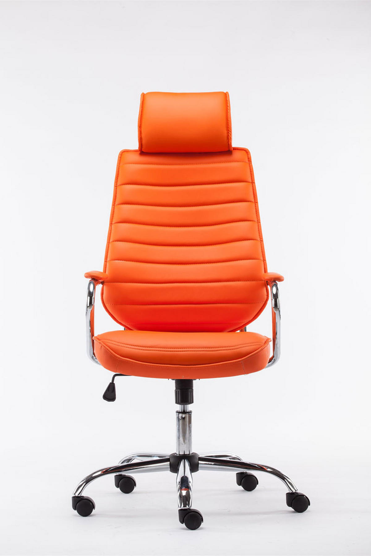 BÜROSTUHL Rako, Orange - Orange, Textil/Metall (60/128/67cm) - TPFLiving