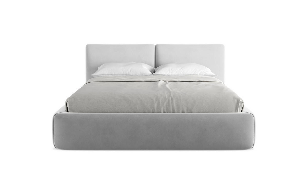 POLSTERBETT mit Bettkasten und Lattenrost 180x228 Grau - Dunkelgrau/Schwarz, Kunststoff/Textil (160/200cm) - Makamii