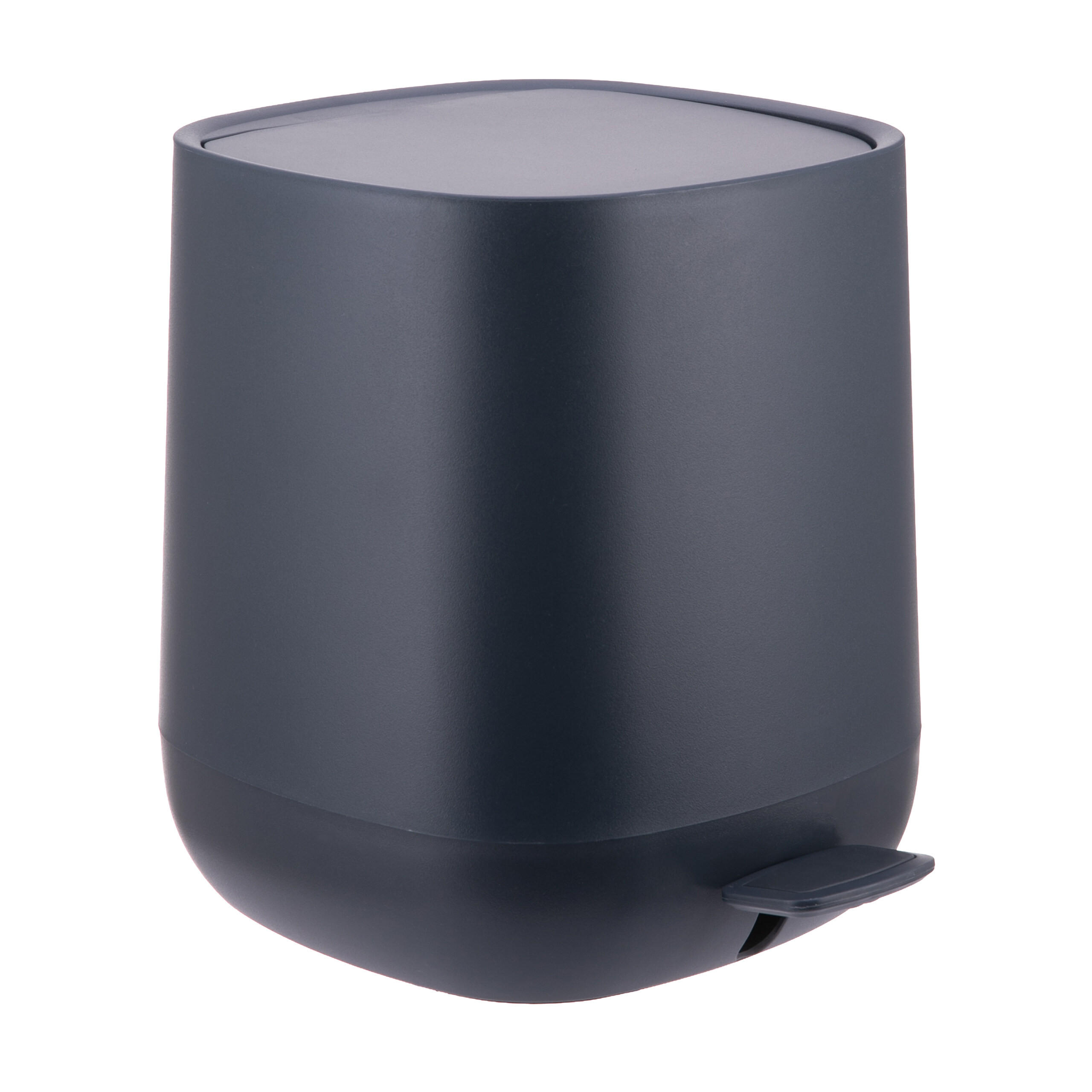 BAD-MÜLLEIMER - Anthrazit, Kunststoff/Metall (21.5/25/21.5cm) - Relaxdays